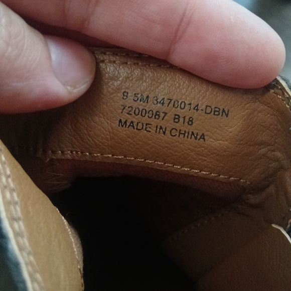 Frye Judith Zip Brown Leather Ankle Booties Size 9.5 M - Picture 7 of 12